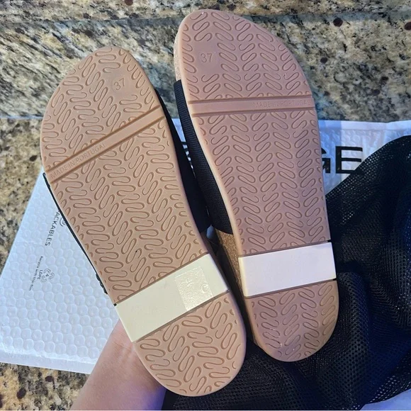 NWT Message Shaw Classic Slide BLACK 37 - Picture 2 of 5